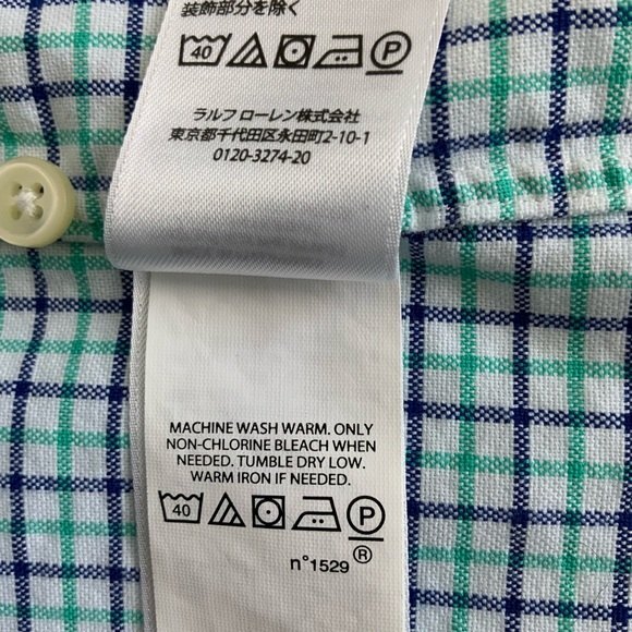 Ralph Lauren Button Down Shirt Classic Fit Long Sleeve XL - Picture 6 of 11